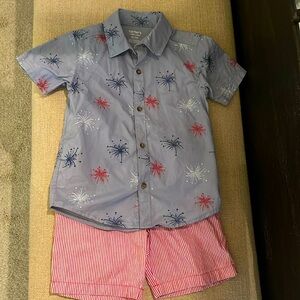 Patriotic matching set